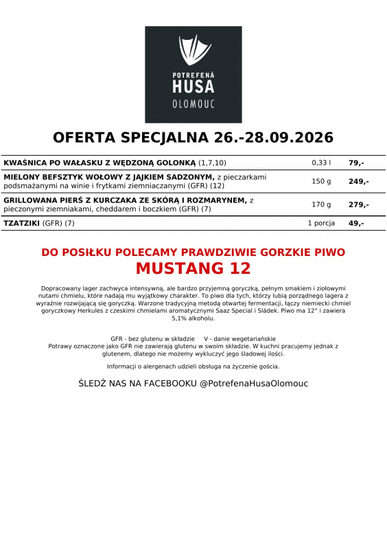 WEEKENDOWA OFERTA SPECJALNA!